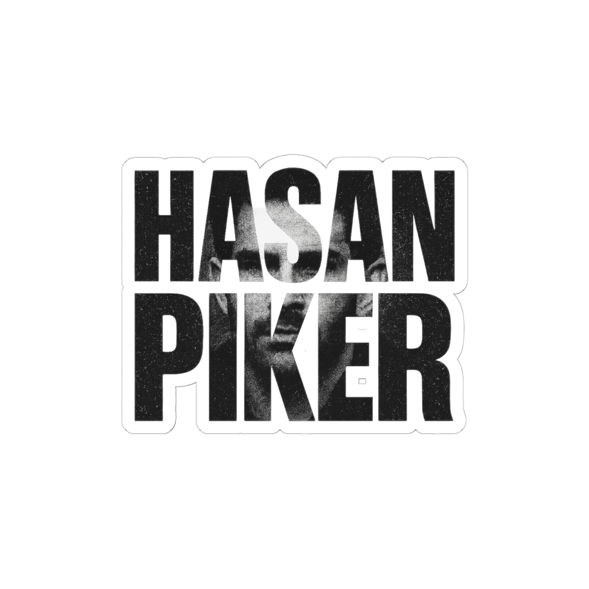 Hasan Piker Sticker | Bold Leftist Vinyl Decal