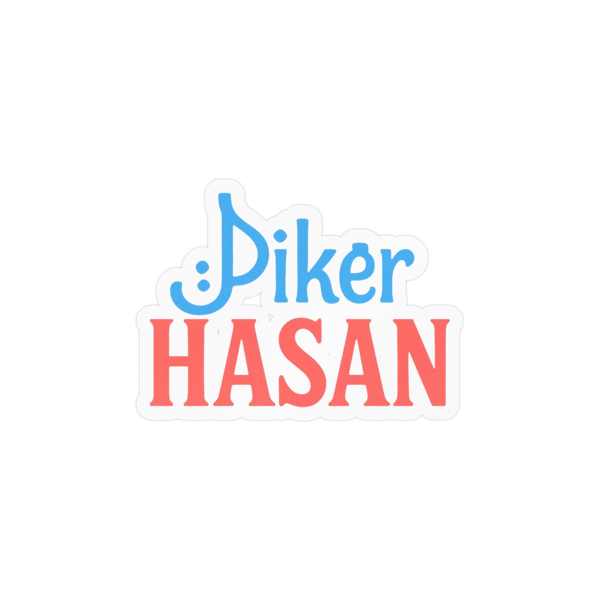 Hasan Piker Sticker | Bold Political Vinyl Decal - alternate angle 3, merchandise