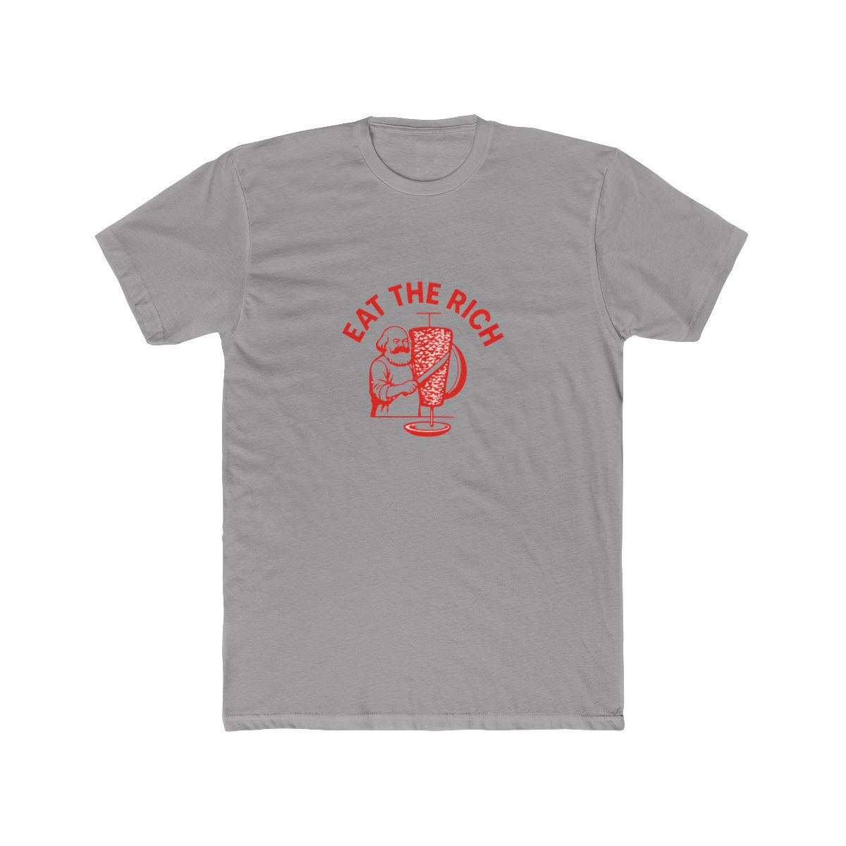 Eat the Rich Karl Marx Döner Kebab T-Shirt - alternate angle 3, merchandise