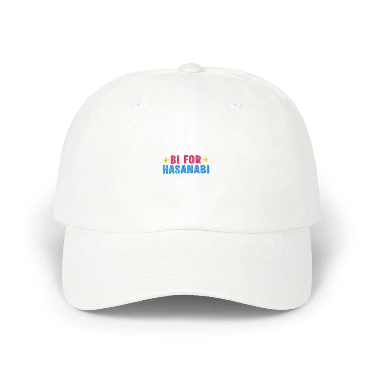 Bi for Hasanabi Embroidered Dad Hat - alternate angle 4, merchandise