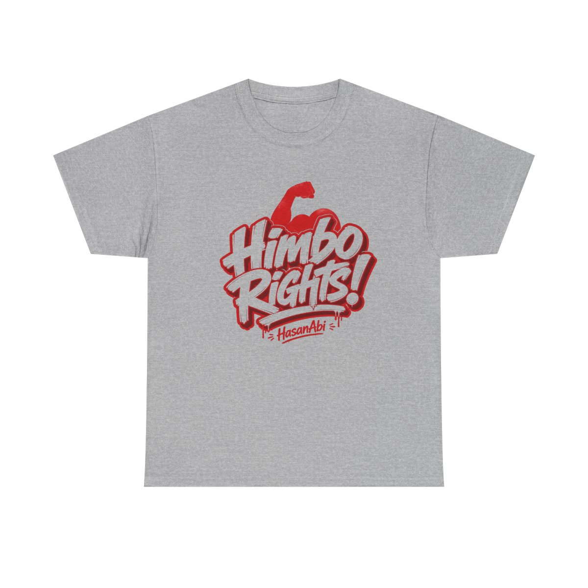 HasanAbi "Himbo Rights!" Unisex Tee - alternate angle 3, merchandise