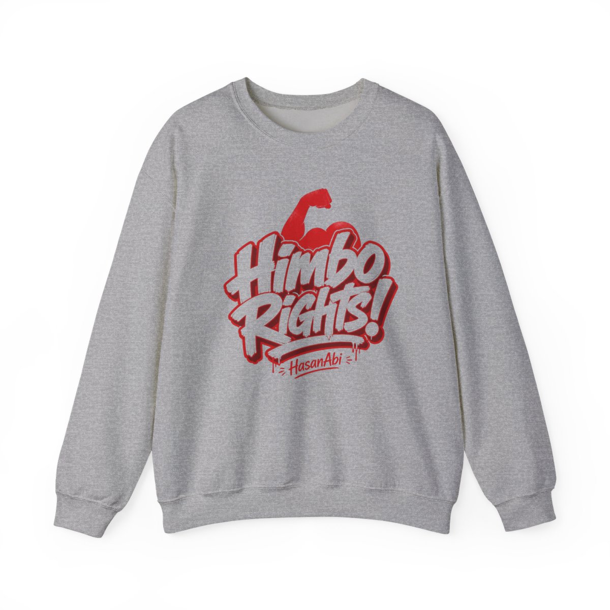 HasanAbi "Himbo Rights!" Crewneck - alternate angle 2, merchandise